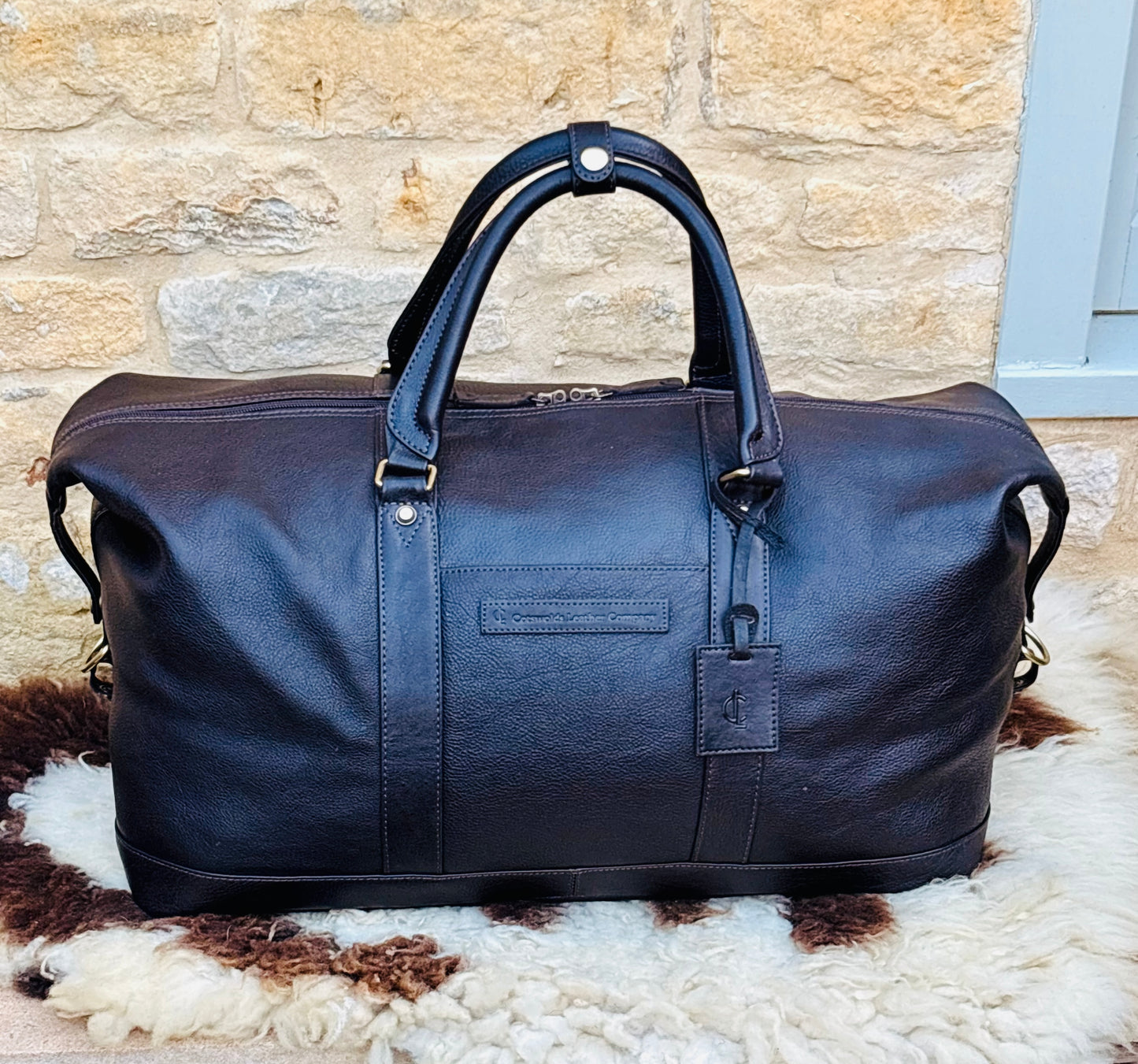 Blockley Weekender Bag Dark Oak - Large