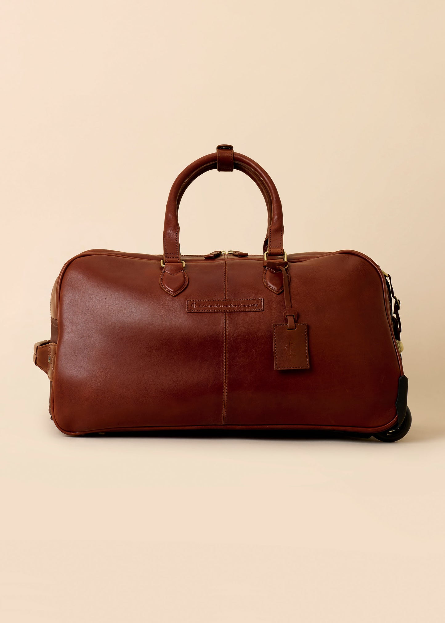Blockley Wheeled Weekender - Chestnut