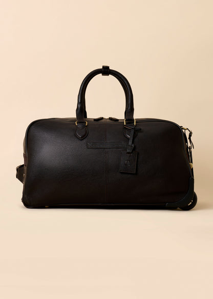 Blockley Wheeled Weekender Dark Oak