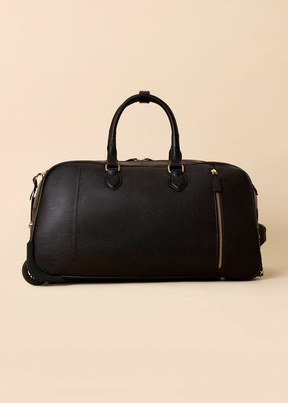 Blockley Wheeled Weekender Dark Oak