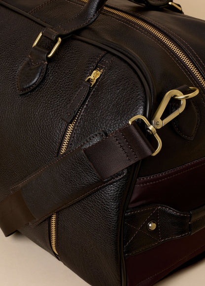 Blockley Wheeled Weekender Dark Oak