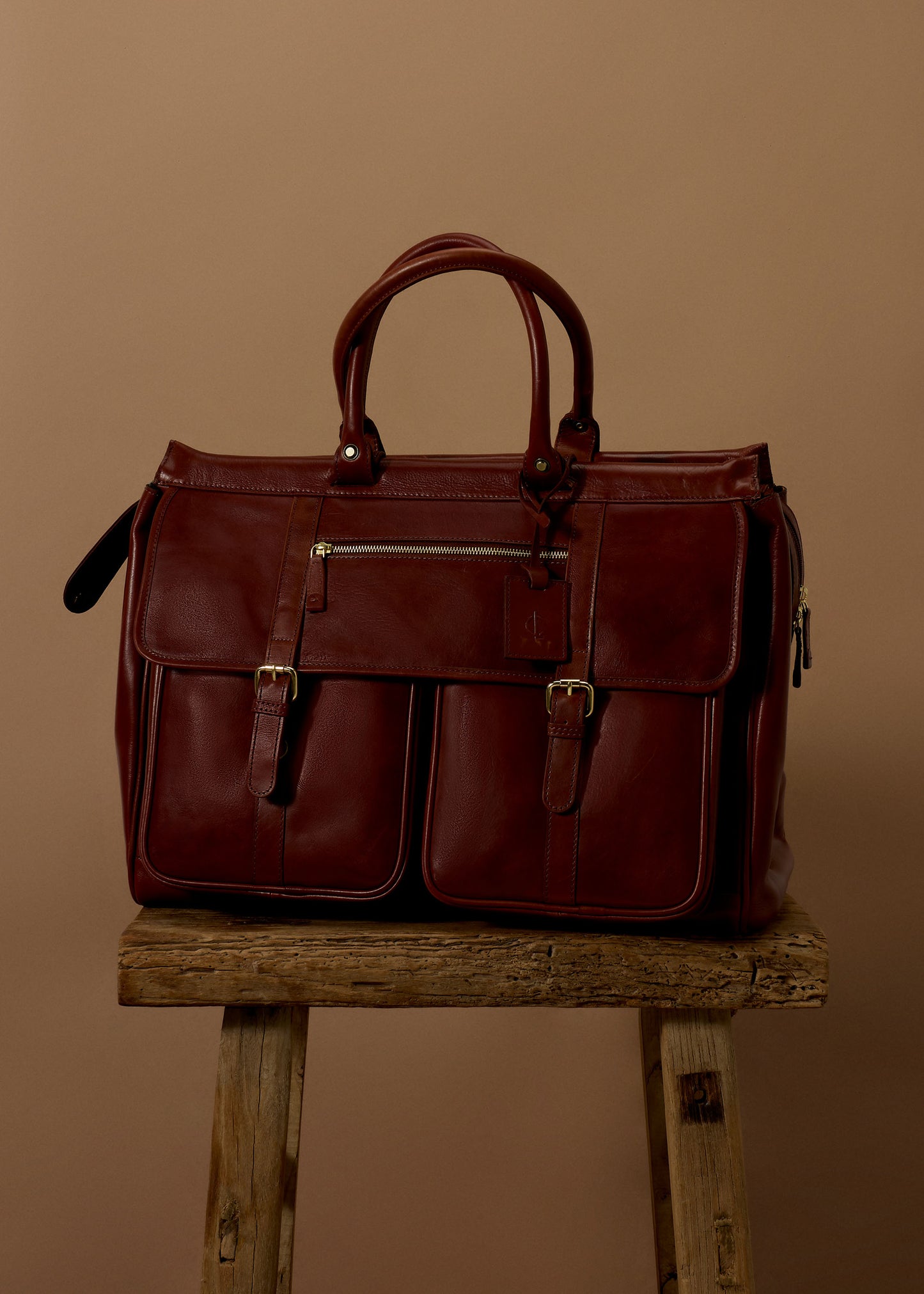 Blockley Gladstone XXL Holdall - English Chestnut