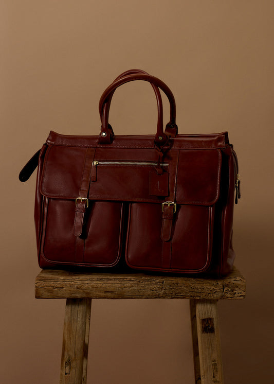 Blockley Gladstone XXL Holdall - English Chestnut