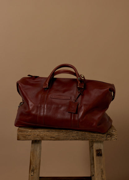 Blockley Weekender Bag English Chestnut - Large
