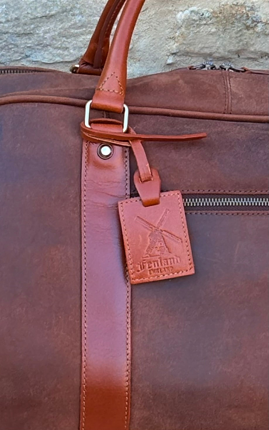 Fenland Wheeled Weekender Brown/Tan