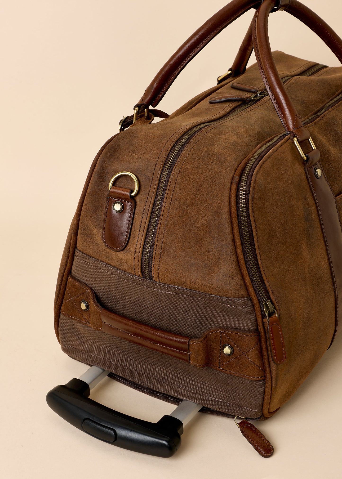 Fenland Wheeled Weekender Brown/Brandy