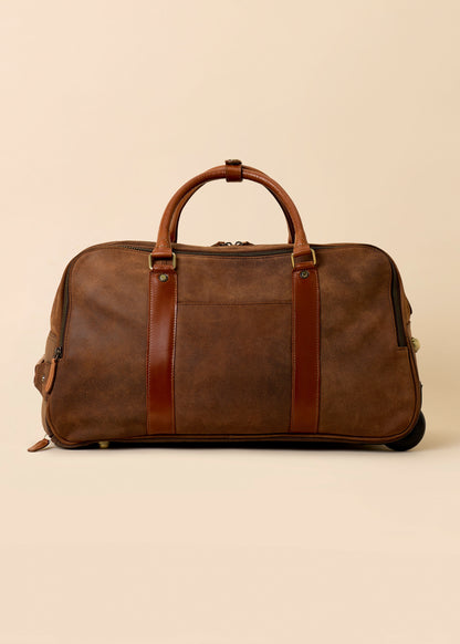 Fenland Wheeled Weekender Brown/Tan