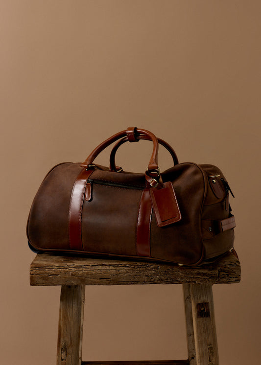 Fenland Wheeled Weekender Brown/Tan