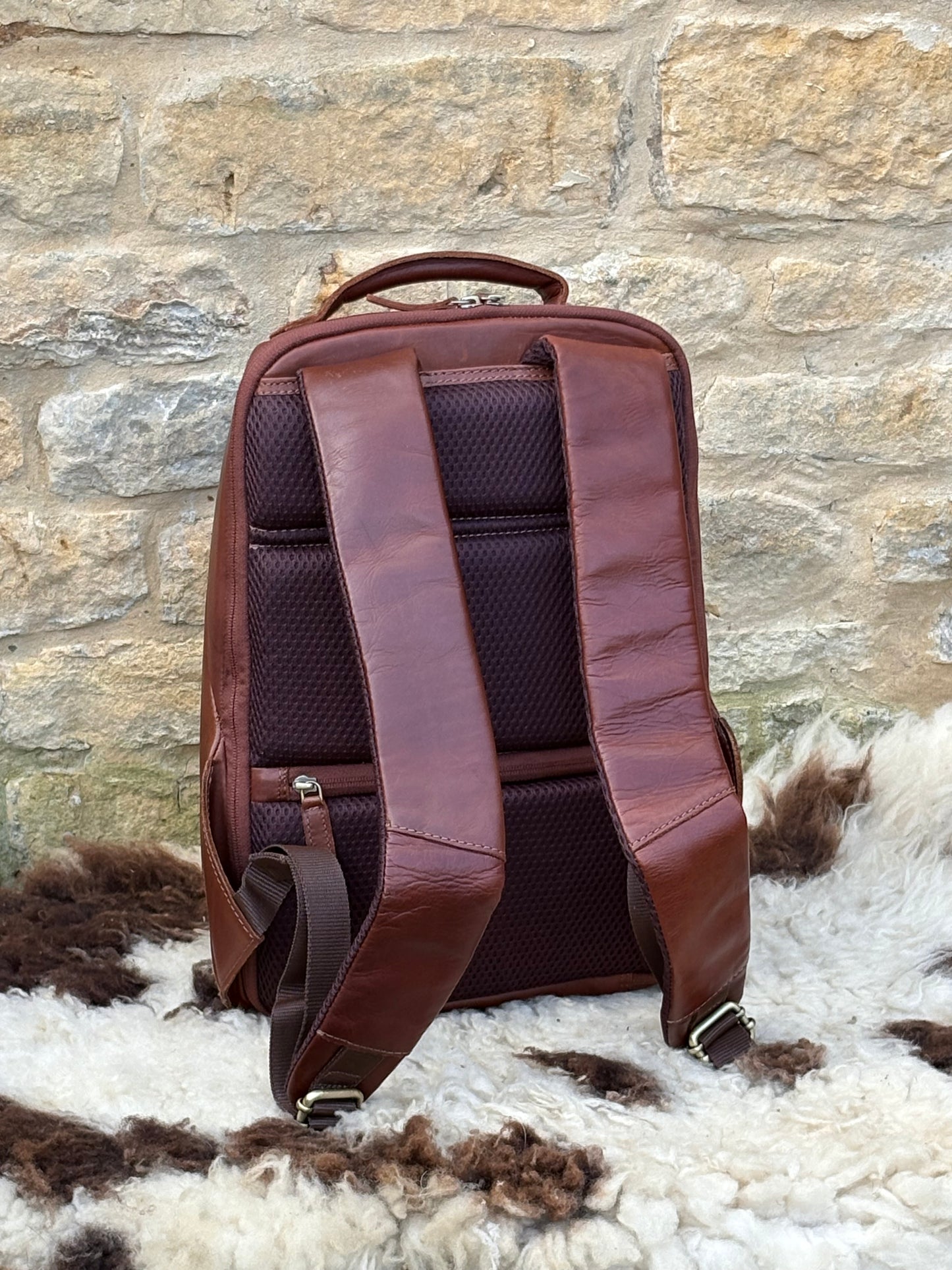 Kemble Aviator Back Pack - Tan