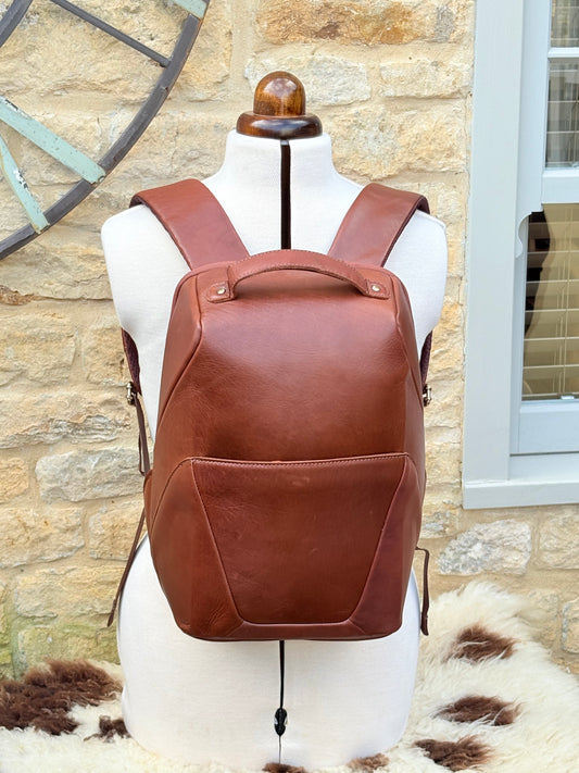 Kemble Aviator Back Pack - Tan