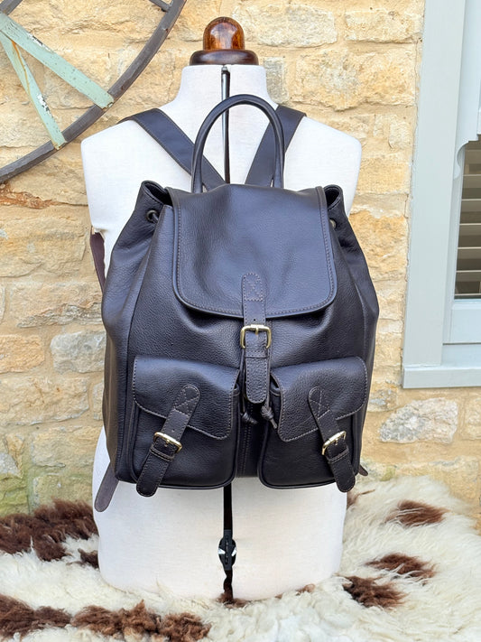 Blockley Classic Backpack - Dark Oak