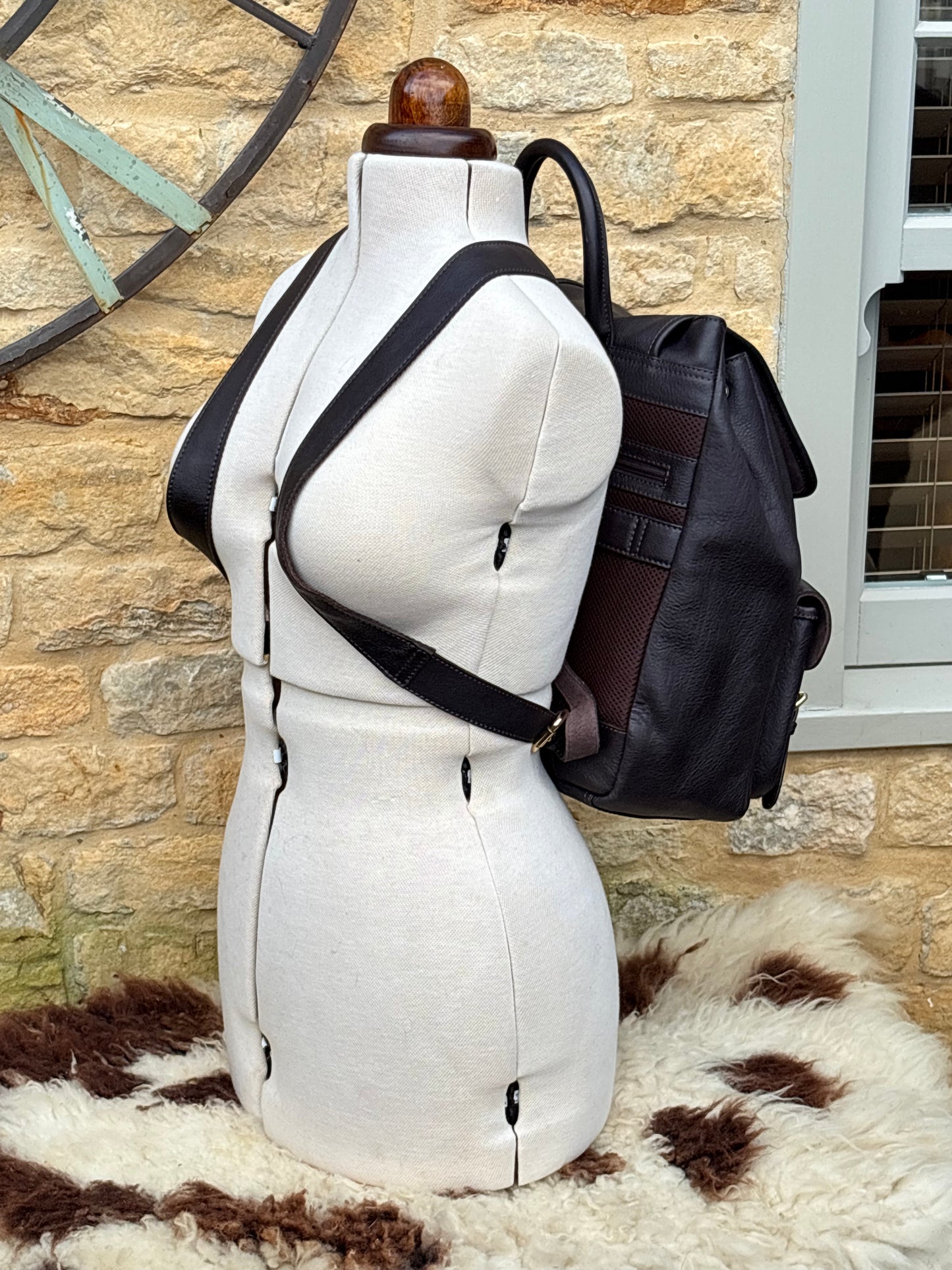 Blockley Classic Backpack - Dark Oak