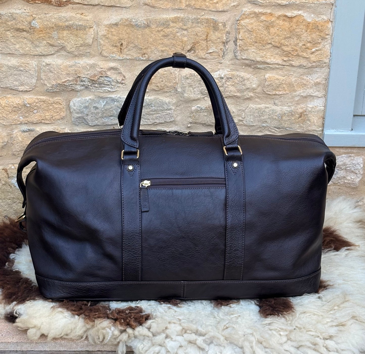 Blockley Weekender Bag Dark Oak - Large