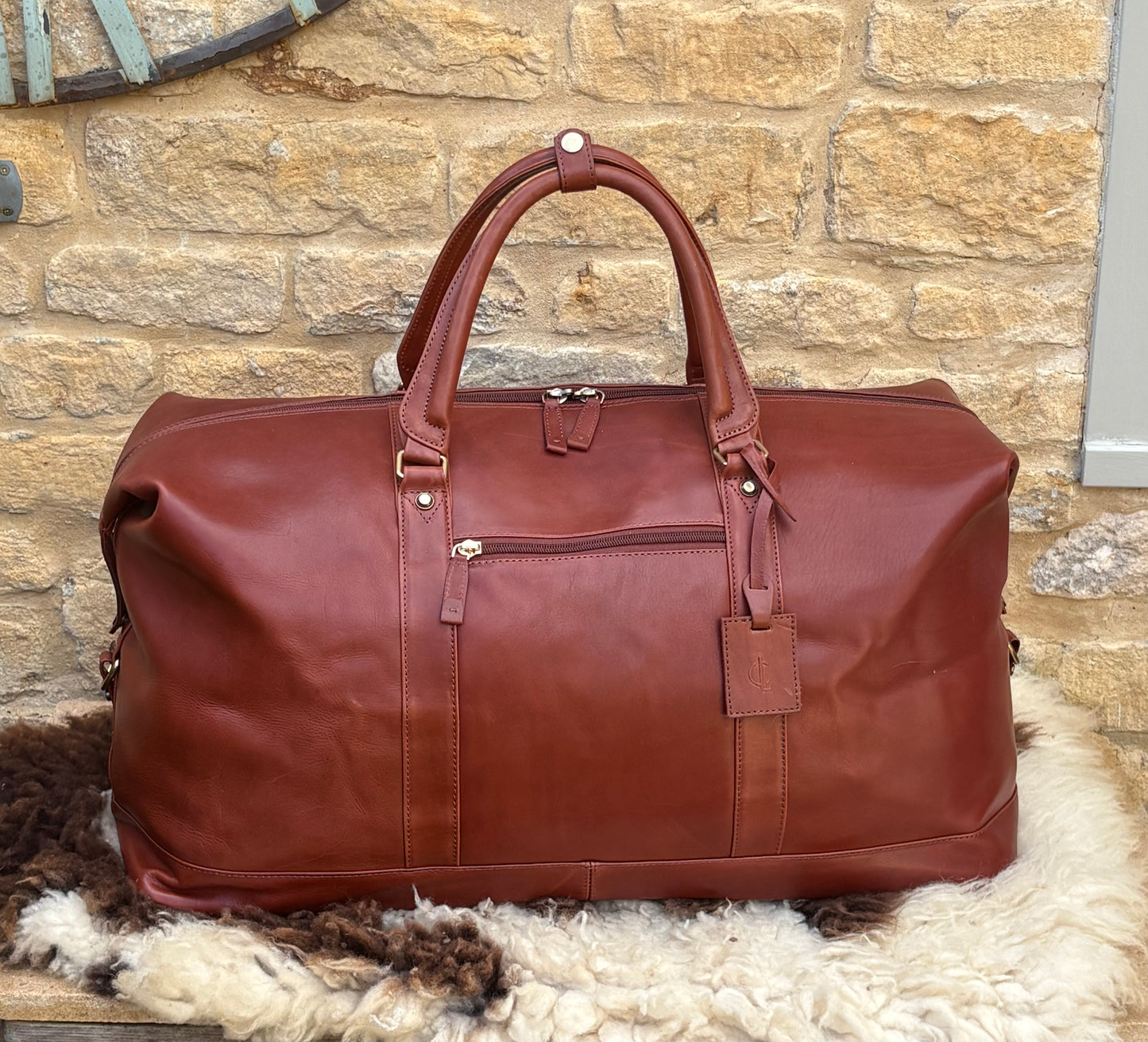 Blockley Weekender Bag English Chestnut - XL