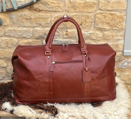 Blockley Weekender Bag English Chestnut - XL