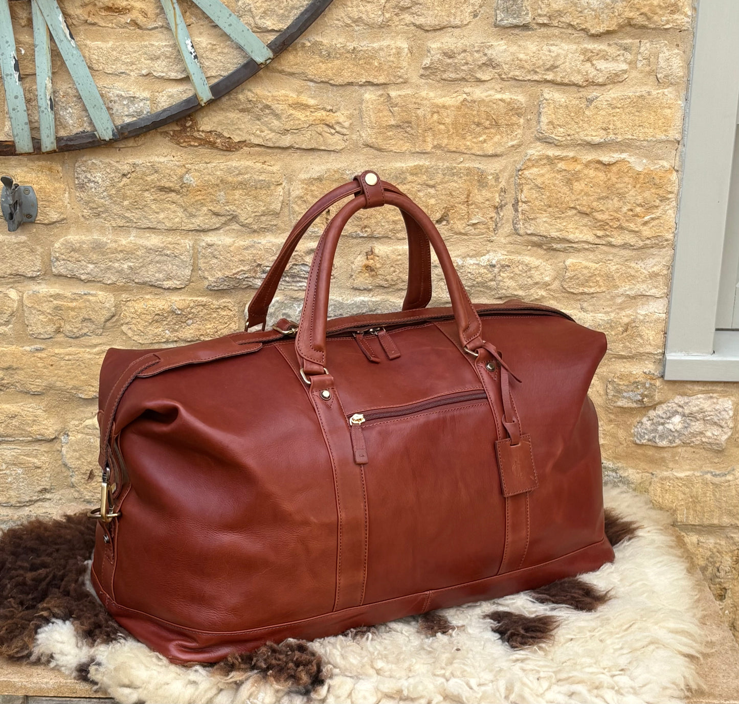 Blockley Weekender Bag English Chestnut - XL