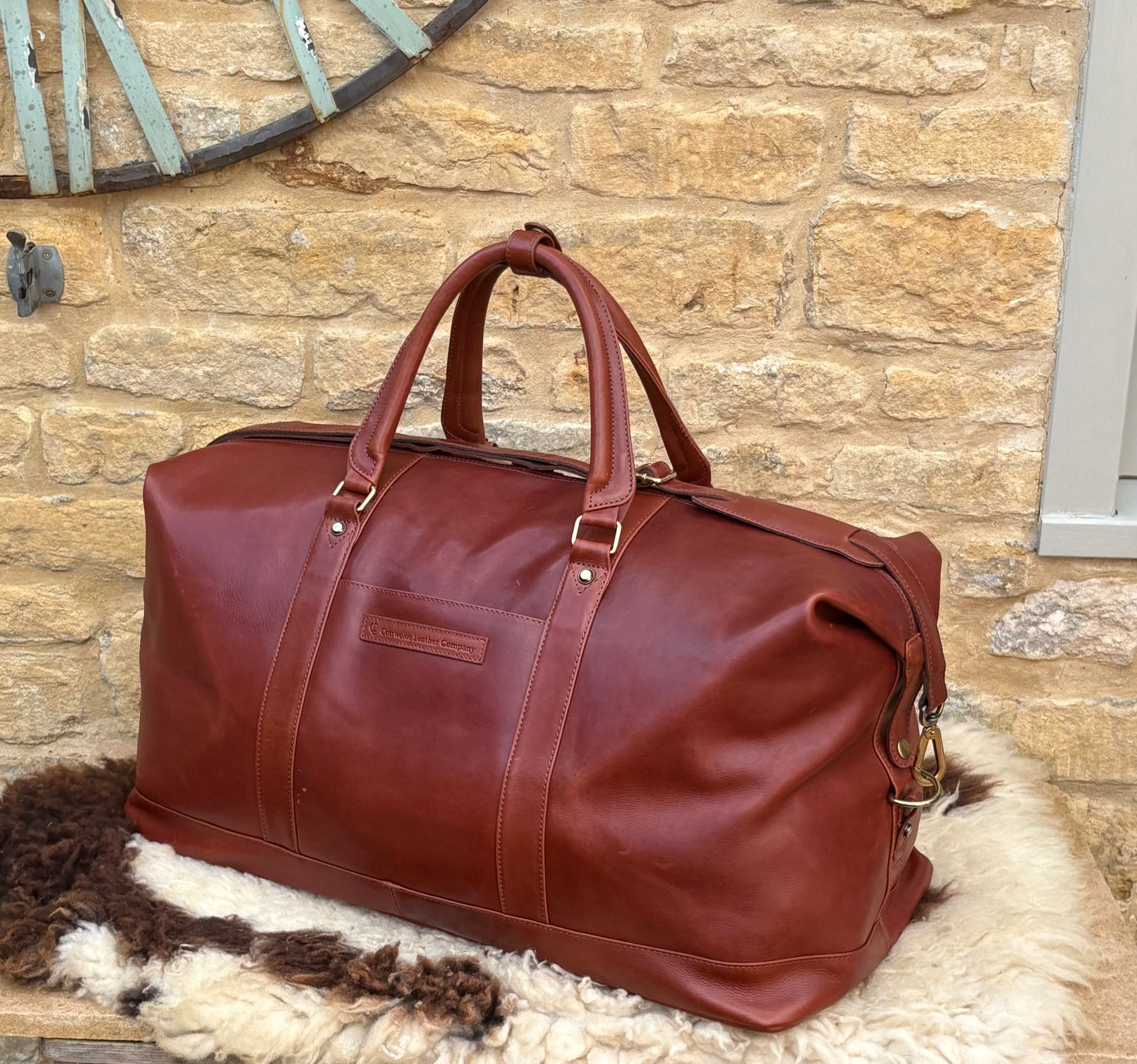 Blockley Weekender Bag English Chestnut - XL